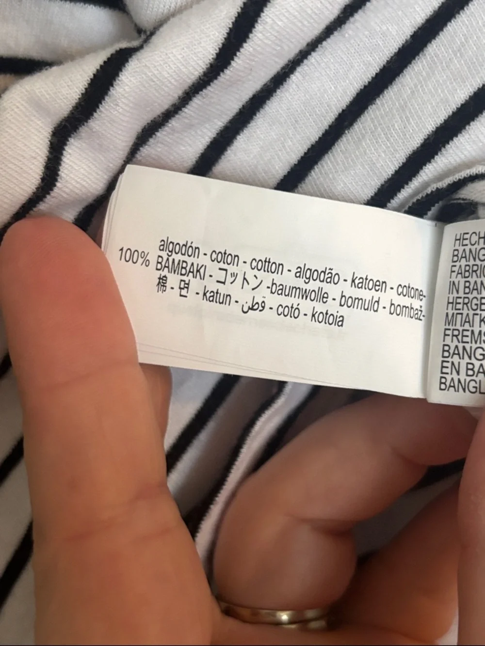 Zara striped crew neck t shirt - Picture 7 of 9